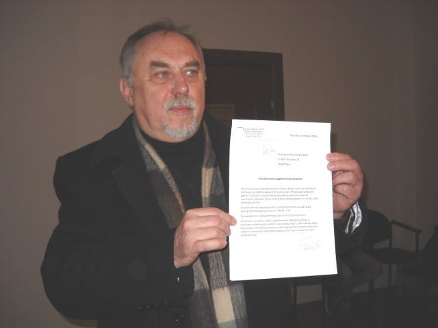 Nyski poseł Janusz Sanocki (niezależny).