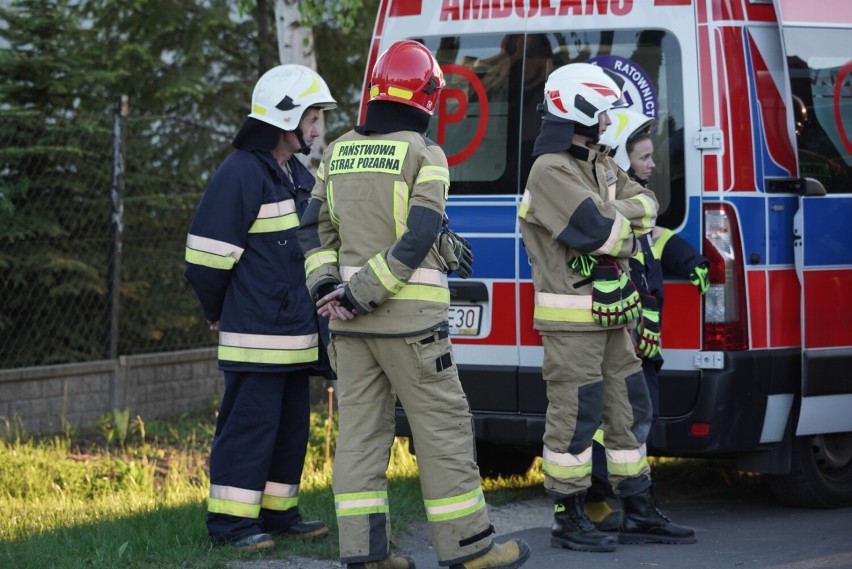Wypadek w gminie Osięciny