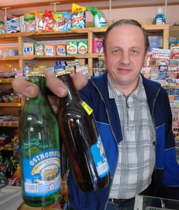 - Bez alkoholu da się utrzymać sklep spożywczy - przekonuje Stefan Zając z Różańska