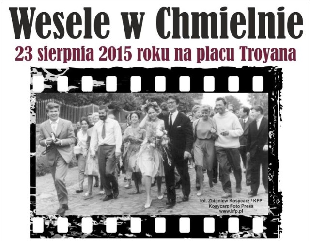 W niedzielę wesele Zbigniewa Cybylskiego w Chmielnie