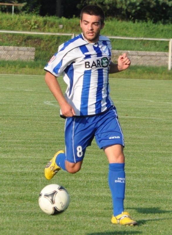 Bułgar Gienadij Ignatow strzelił gola w ligowym debiucie w Orliczu Suchedniów. Czy znajdzie też sposób na koneckiego Neptuna?