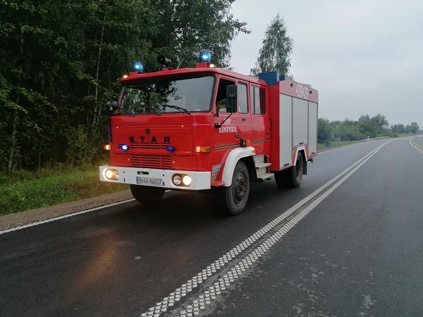 Golakowa Szyja. Zderzenie aut, dwie osoby w szpitalu