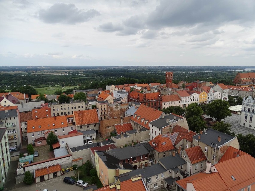 Chełmno - tak wygląda miasto z najwyższego punktu widokowego...