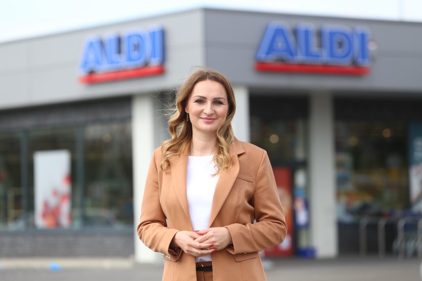 Eliza Polak, kierowniki sprzedaży w sieci handlowej ALDI w...