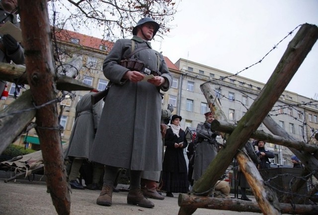 Obchody rocznicy Powstania Wielkopolskiego - pl. Wolności.