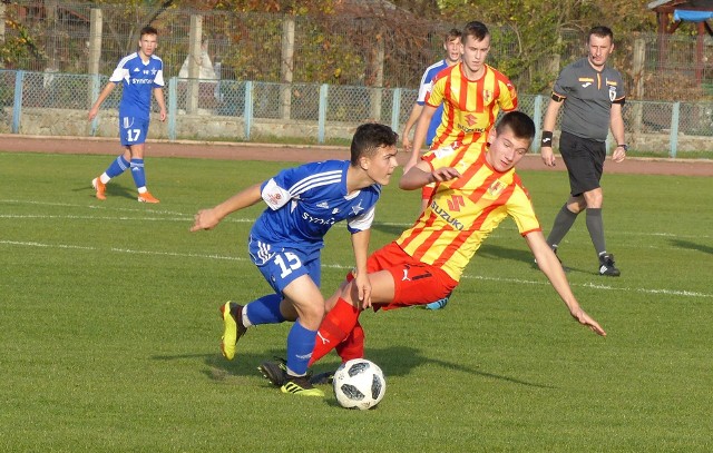 Korona Kielce wygrała 4:3 z Podgórzem Kraków w Centralnej Lidze Juniorów do 17 lat.