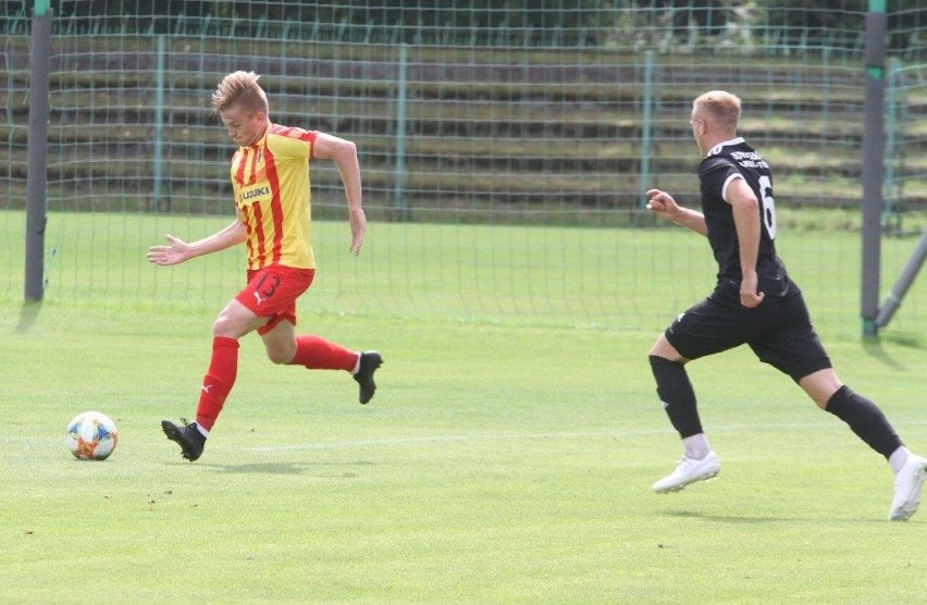 Rezerwy Korony wygrały w Kielcach z Jutrzenką Giebułtów 2:0. Trener Gino Lettieri był na trybunach [ZDJĘCIA, WIDEO]  