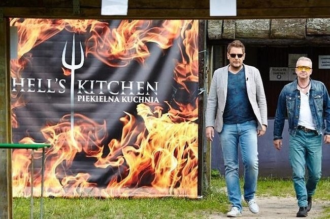 Bogusław Linda w "Hell's Kitchen" (fot. Polsat)