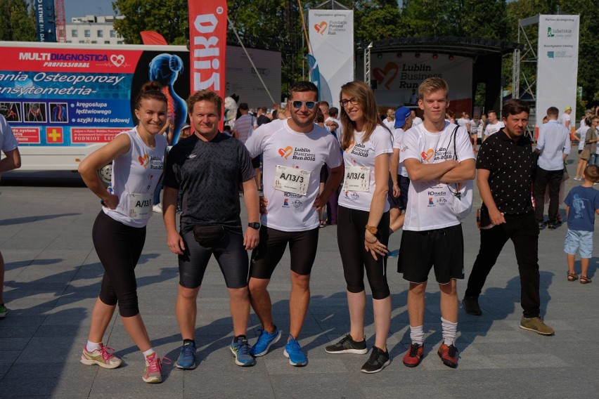 Lublin Business Run 2018. Ponad sto drużyn pobiegło dla Mariusza z Bełżyc (ZDJĘCIA, WIDEO)