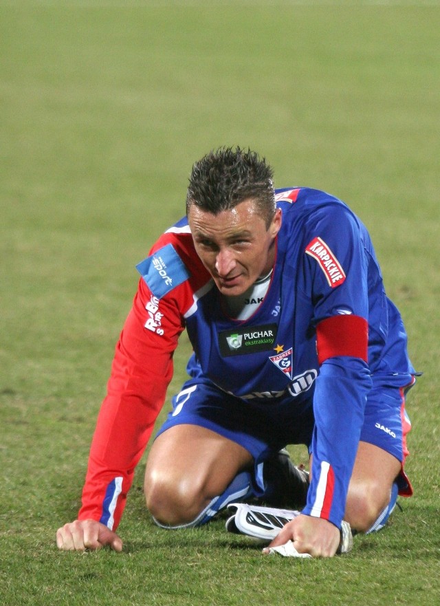 27.02.2008 rok. Górnik Zabrze - Cracovia, Puchar Ekstraklasy.