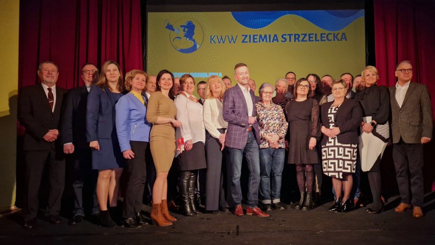 Kandydaci do rady gminy Strzelce Opolskie z ramienia KWW...