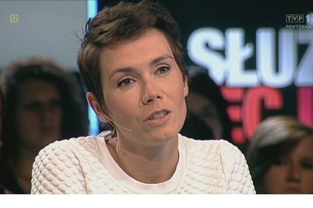 Olga Bołądź (fot. TVP/x-news)