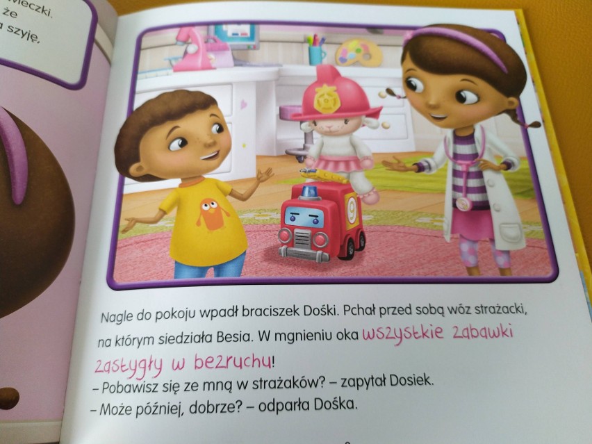 Bohaterka animacji "Klinika dla pluszaków" w kolejnych...