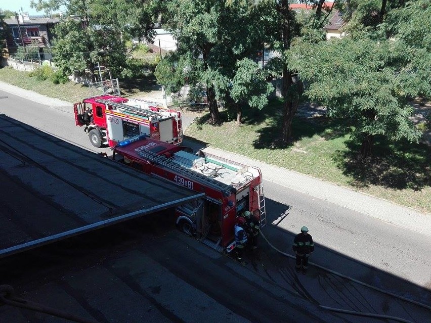 Dzisiaj po godz. 11.00 zapalił się filtr w młynie w...