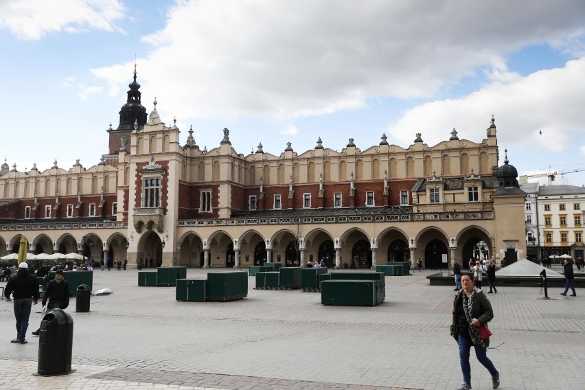 Kraków w trakcie pandemii koronawirusa