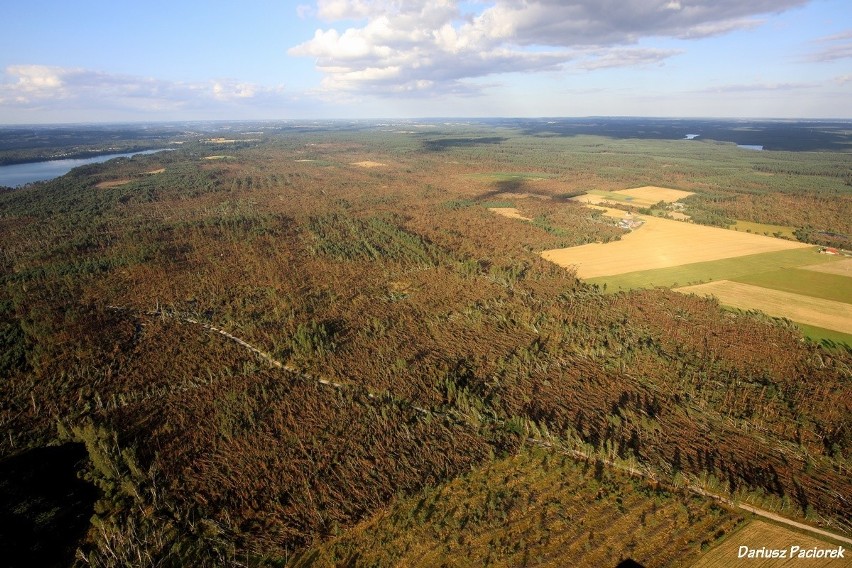 Zniszczenia po nawałnicach