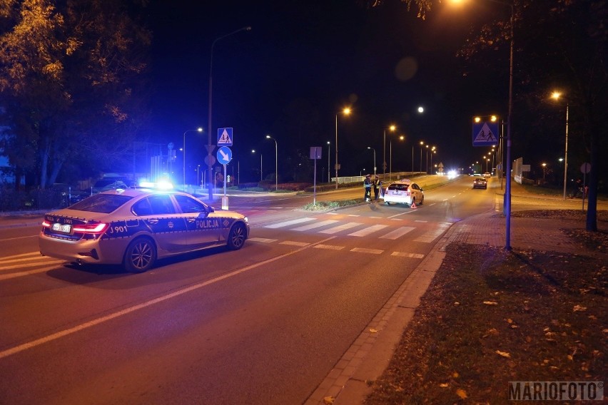 Taksówkarz potrącił rowerzystę na ulicy Ozimskiej w Opolu