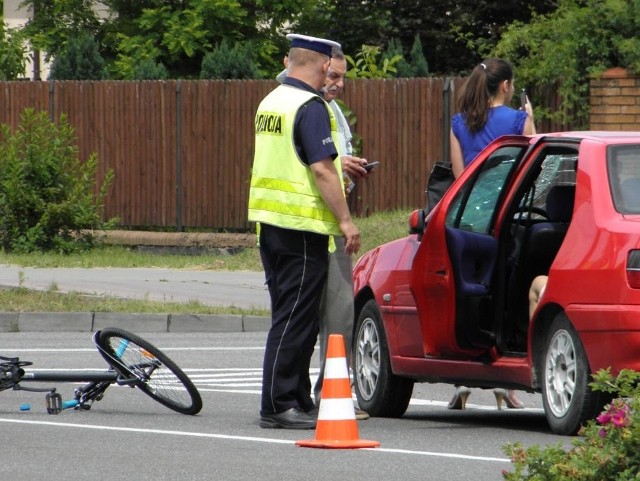 Wypadek miał miejsce w środę na skrzyżowaniu ulic Warszawskiej i Pułaskiego w Radomiu. 