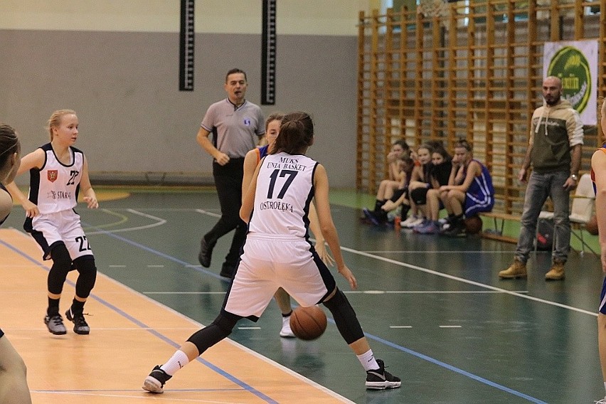 Unia Basket Ostrołęka U15 nie sprostała MUKS Piaseczno [WIDEO, ZDJĘCIA]
