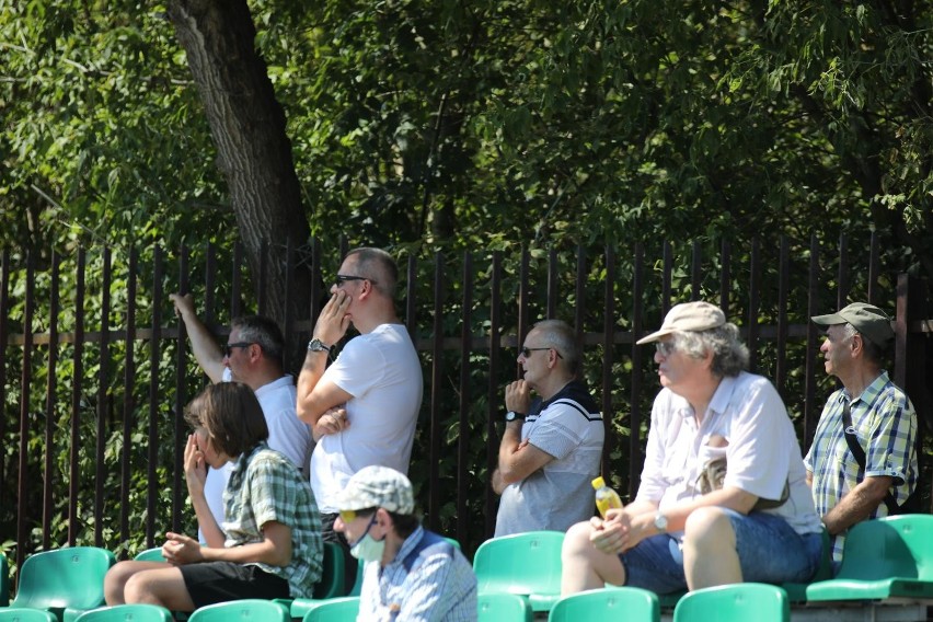 Garbarnia Kraków. Kibice na pucharowym meczu "Brązowych" z GKS-em Katowice [ZDJĘCIA]