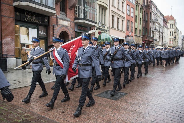 Obchody święta policji odbyły się, w Dworze Artusa. 