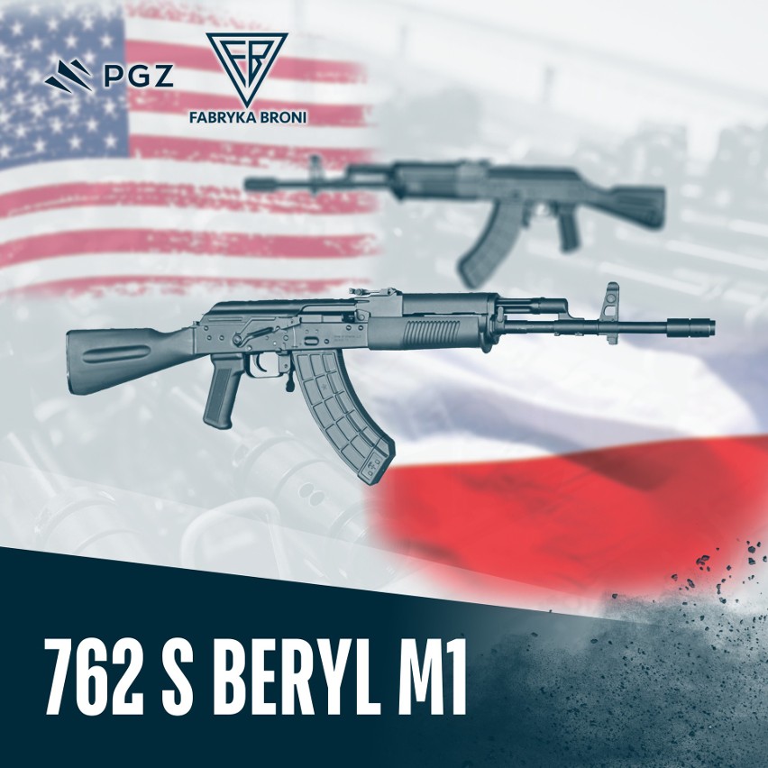 Karabinek BERYL S 762 M1 o kalibrze 7.62x39 mm hitem w...