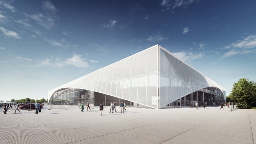 W Opolu powstaje nowoczesny stadion. Będzie zasilany "zieloną energią". Pomieści 11 tys. widzów