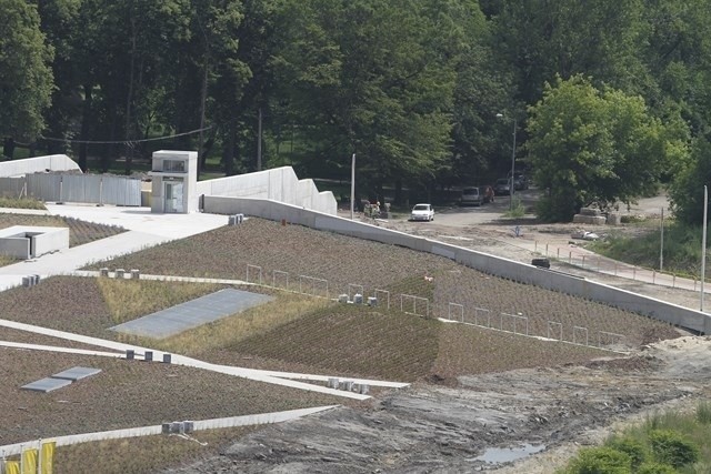 Muzeum Śląskie w Katowicach. Budowa na ukończeniu