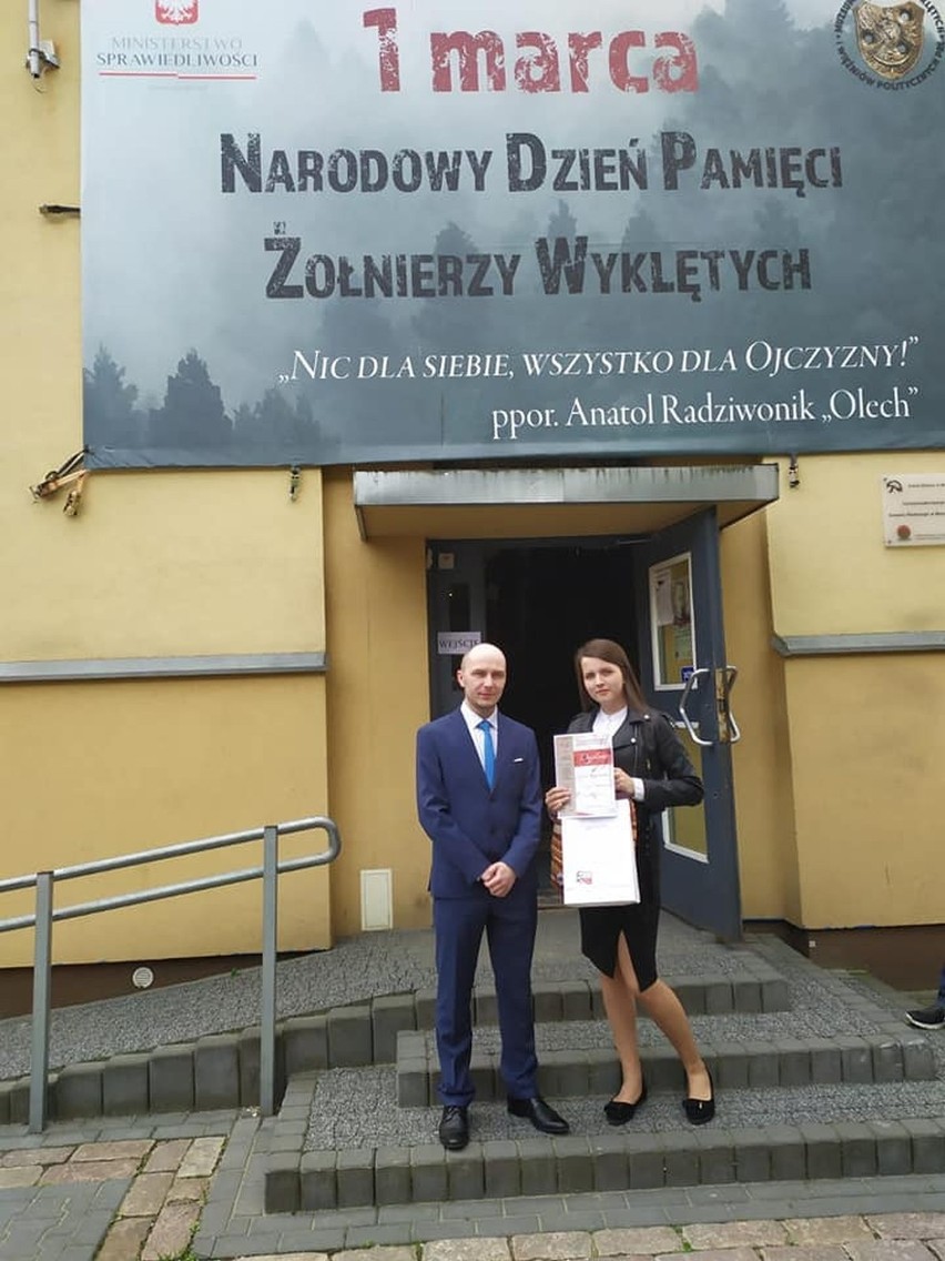 Julia Augustyniok po raz drugi laureatką Konkursu Historycznego o Żołnierzach Wyklętych