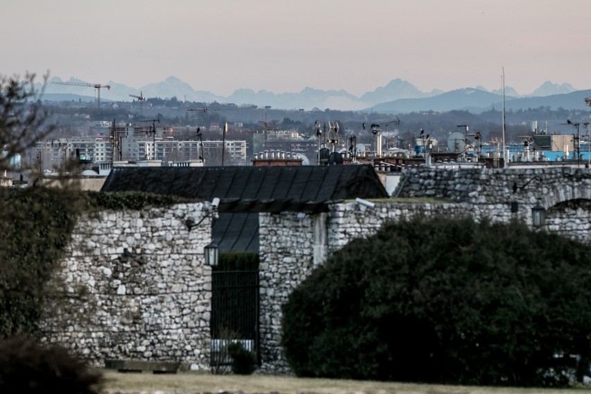 Kraków. Zobacz, jakie widoki: Tatry jak na dłoni! [ZDJĘCIA]