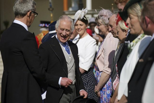 Król Karol przed koronacją urządził garden party na terenie Pałacu Buckingham