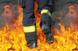 Dwie osoby ranne w pożarze kompleksu garażowego w miejscowości Słupiec Szlachecki. W akcji siedem zastępów straży pożarnej
