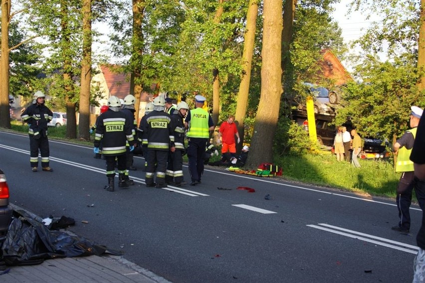 Na ul. Częstochowskiej 55-letni kierowca motocykla suzuki...