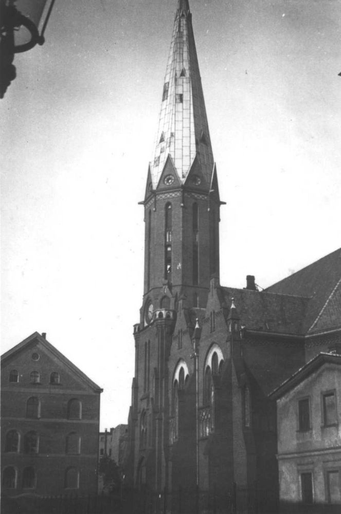 Kościół św. Gertrudy na Łasztowni.