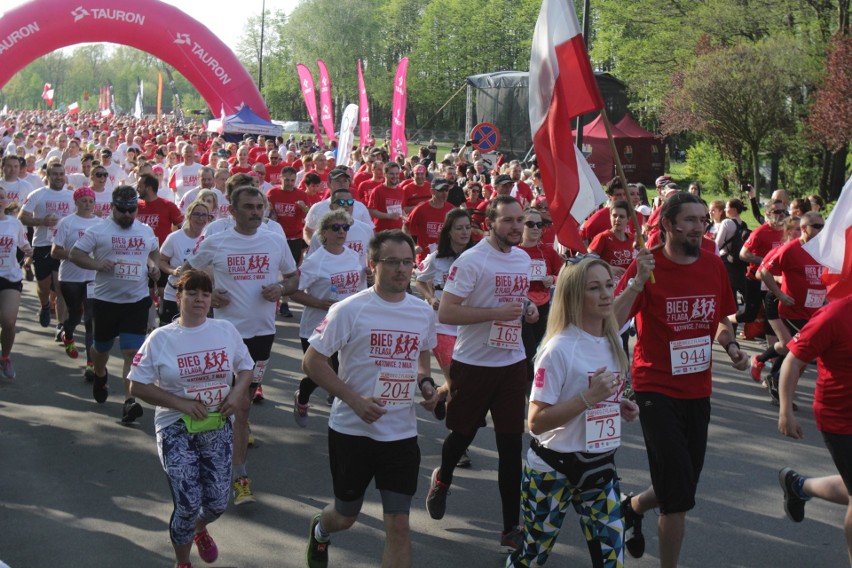 Bieg z Flagą w Katowicach