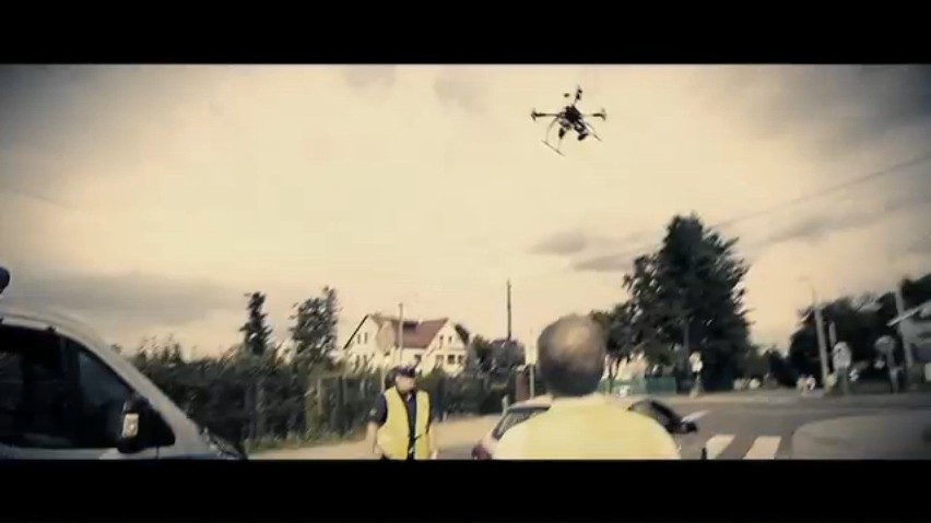 Dron w służbie policji w Bielsku-Białej