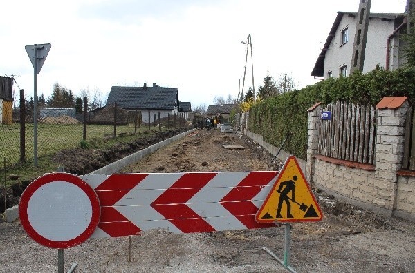 Przebudowa ulicy Małej w Szydłowcu.