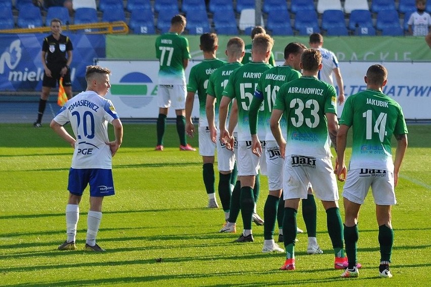 Fortuna 1 Liga. Radomiak Radom przegrał 0:2 ze Stalą w Mielcu. ZDJĘCIA Z TEGO MECZU