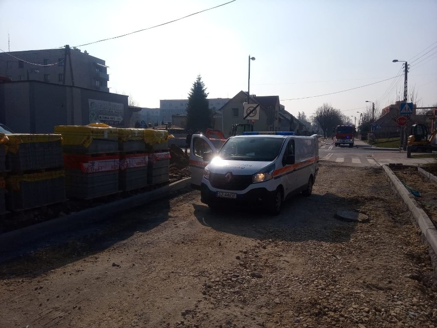 Rozszczelnienie gazociągu w Lublińcu