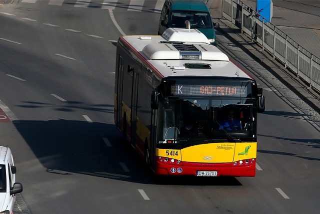 Autobus marki Solaris we Wrocławiu, zdjęcie ilustracyjne
