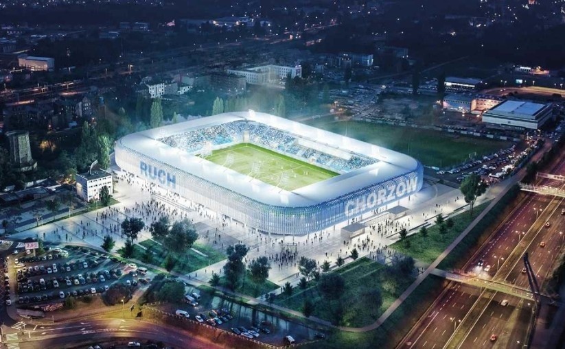 Tak ma wyglądać nowy stadion Ruchu Chorzów