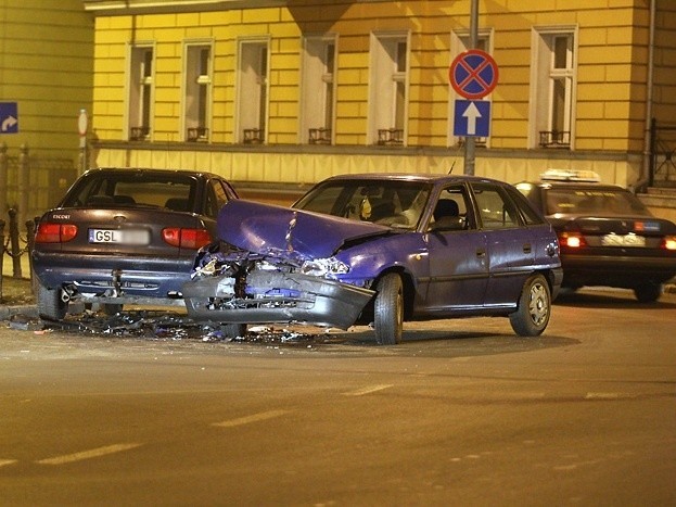 Kolizja na ul. Anny Lajming