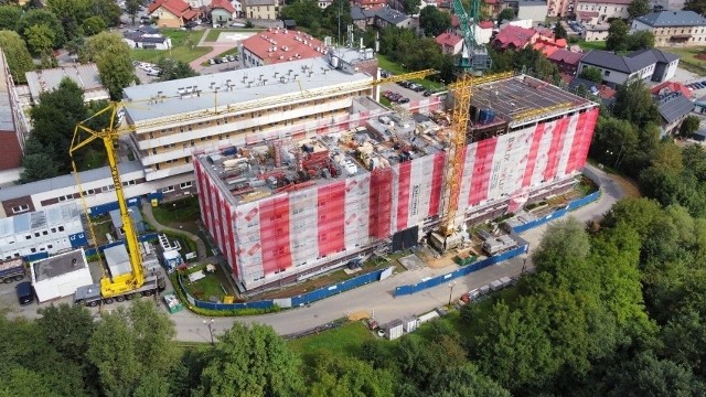 Rozbudowa szpitala w Wadowicach
