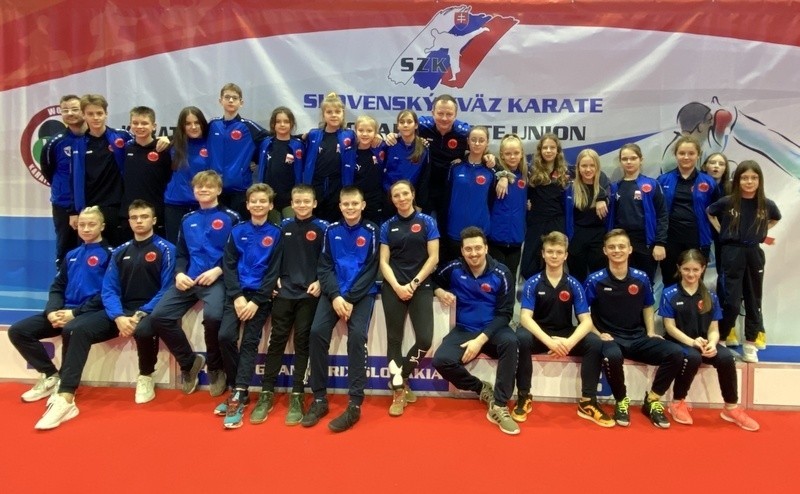 W Bratysławie. Grand Prix Slovakia. Sukcesy karateków Olimpu