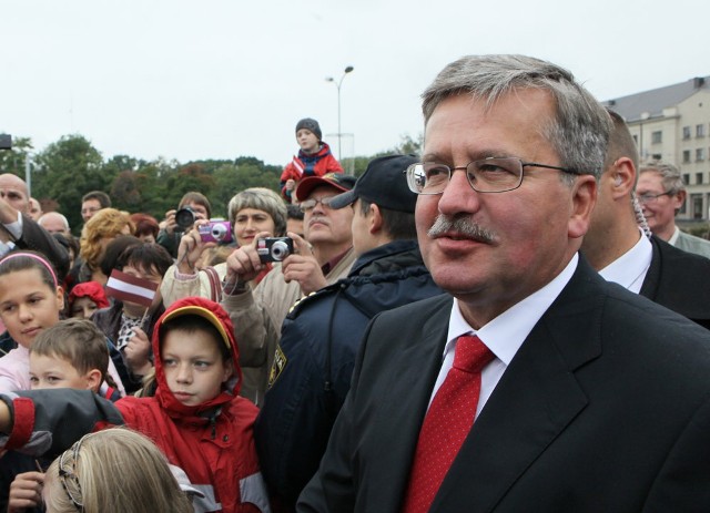 Prezydent Bronisław Komorowski