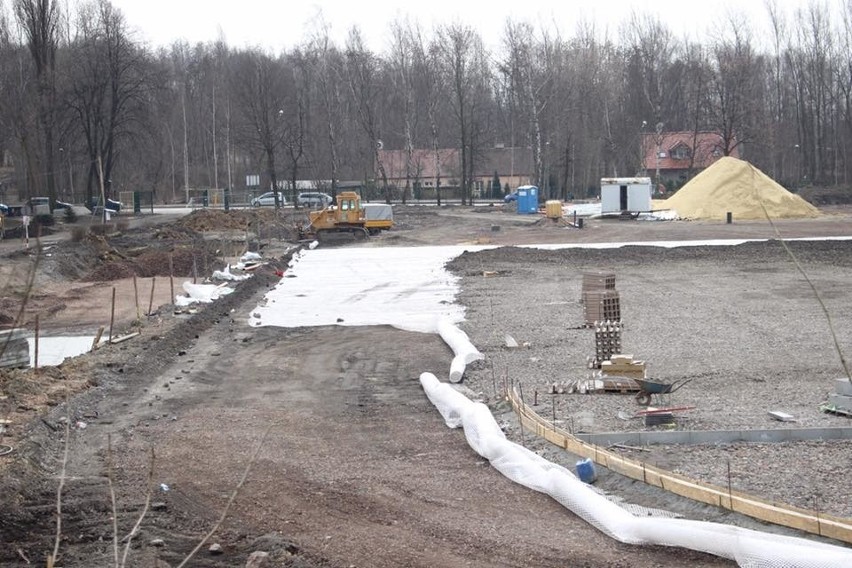 Ruda Śląska: trwa budowa stadionu lekkoatletycznego