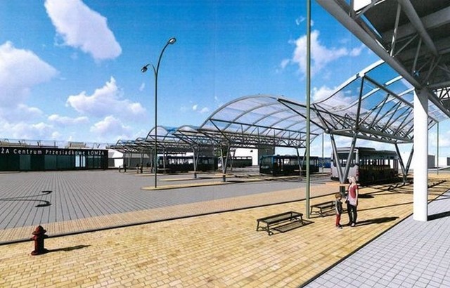 Nowy dworzec PKS to jedna z ważniejszych inwestycji w Łomży. Są już dostępne wizualizacje. Miejsce starego dworca zajmie centrum handlowo-usługowe.