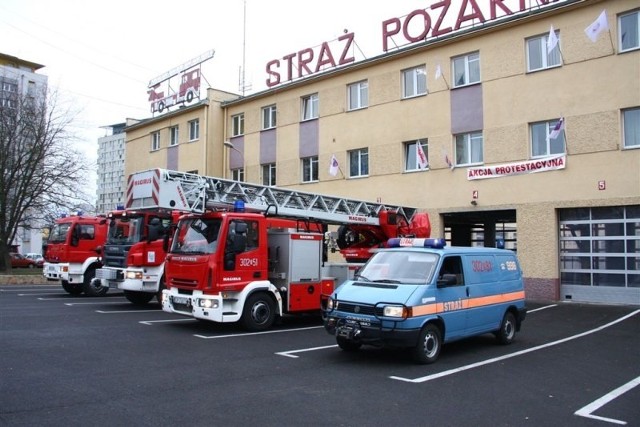 Syreny zawyły również w JR-G 2 w Opolu przy. ul. Budowlanych.