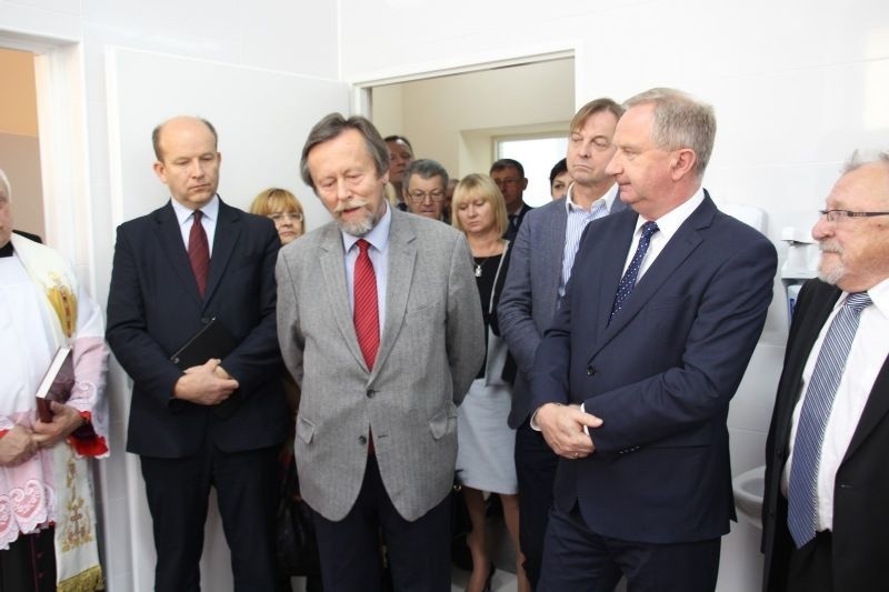 Szpital w Przysusze. Minister zdrowia Konstanty Radziwił na otwarciu pracowni endoskopii 