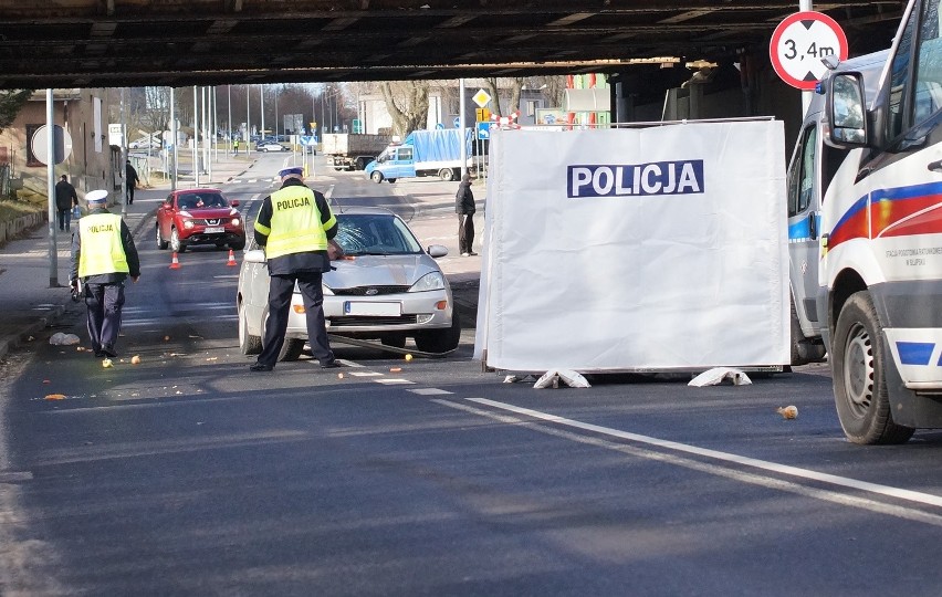 Do wypadku doszło na ulicy Poniatowskiego w Słupsku.